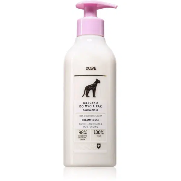 Yope Creamy Musk tekuté mydlo na ruky s hydratačným účinkom 300 ml