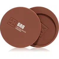 3INA The No-Rules Powder multifunkčné líčidlo na oči, pery a tvár odtieň 688 - Deep cocoa, matte bronzer 8 g