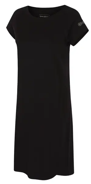 Husky  Dot L black, S Dámske šaty