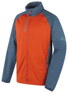 Husky  Suli M turquoise/brown, XL Pánska softshell bunda