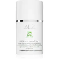 Apis Natural Cosmetics Acne-Stop Home TerApis ľahký krém proti akné regulujúci tvorbu kožného mazu 50 ml