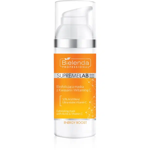 Bielenda Professional Supremelab Energy Boost exfoliačná maska s vitamínom C 50 g