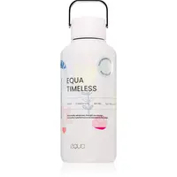 Equa Timeless fľaša na vodu z nehrdzavejúcej ocele malá farba Flower Power 600 ml