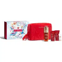 Clarins Double Serum & Super Restorative Collection darčeková sada pre zrelú pleť Luminosity