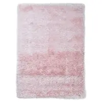 KOBEREC S VYSOKÝM VLASEM, 60/110 cm, růžová
