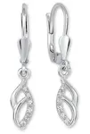 Soliter Půvabné stříbrné náušnice s krystaly 436 001 00572 04
