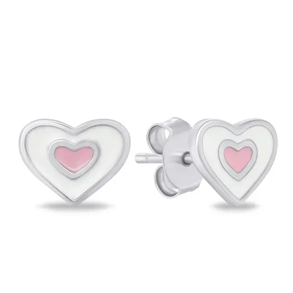 Brilio Silver Slušivé stříbrné náušnice EA809WP