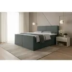 Livetastic POSTEL BOXSPRING, 140/200 cm, šedá