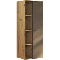 Stylife MIDI SKŘÍŇKA, antracitová, barvy dubu, 50/132/32 cm