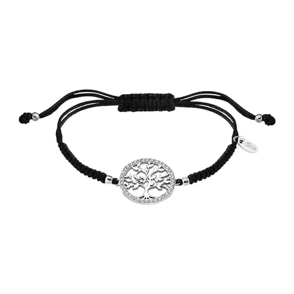 Lotus Silver Moderní kabala náramek se stříbrným přívěskem Strom života LP1746-2/2