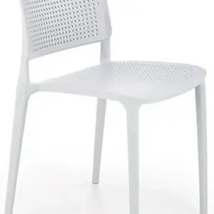 HALMAR Plastová židle K514 nebesky modrá