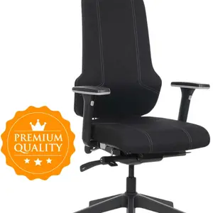 MERCURY Ergonomická kancelářská židle HEALTH černá