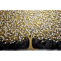 XXXL OBRAZ NA HLINÍKOVÉ DESCE, stromy, 120/80/2 cm