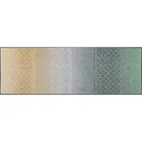 Esposa BĚHOUN, 60/180 cm, šedá, zelená, béžová