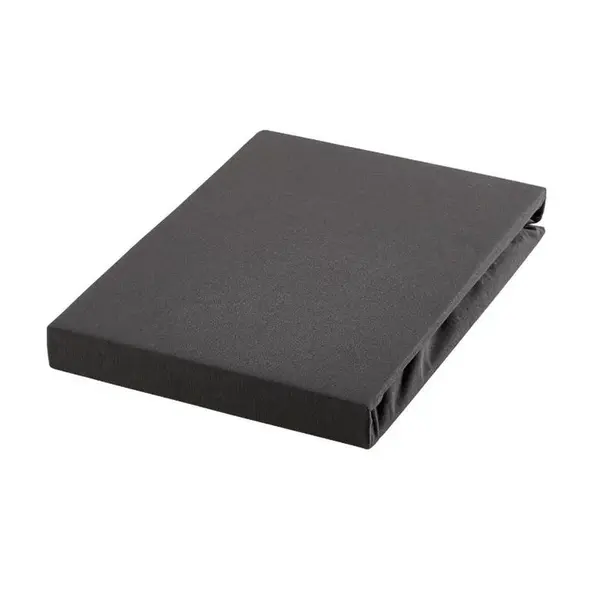 Novel PROSTĚRADLO NA VRCHNÍ MATRACI, žerzej, titanová, 180/200 cm