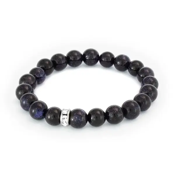 Agato Korálkový náramek z avanturínu MINK131/17