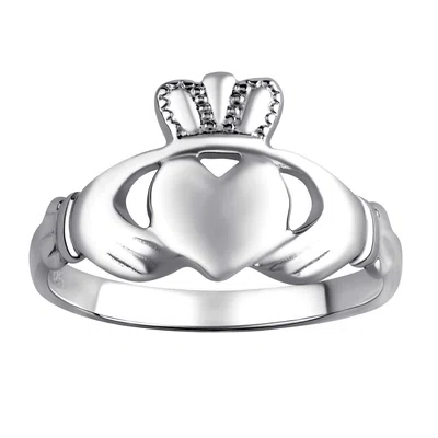 Silvego Dámský celostříbrný prsten Claddagh ZTR96391 56 mm