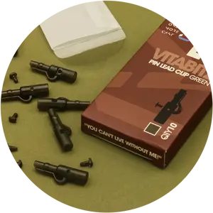 One more cast závesky vitabitz pin lead clips 10 ks - zelená