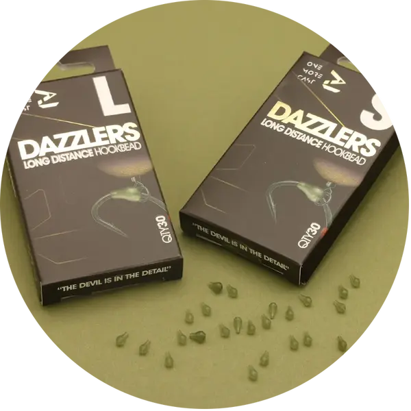 One more cast zarážky dazzlers long distance hook bead 30 ks - l