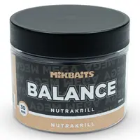 Mikbaits vyvážené boilie mega balance maniaq nutrakrill 300 ml 30 mm