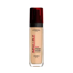 L'Oréal Paris 32-hodinový make-up Infaillible 32H Fresh Wear SPF 25 (Foundation) 30 ml 220 Sand