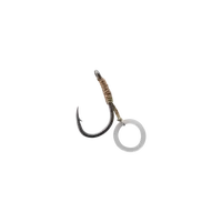 Korum háčik s gumičkou banded hook hairs barbed - veľkosť 8