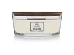 WoodWick Vonná sviečka loď White Tea & Jasmine 453 g