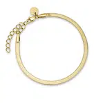 Rosefield Minimalistický pozlátený náramok Hádok Toccombo JBSCG-J539/JTBFS3G-J378