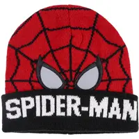 Pletená čiapka Spiderman