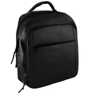 Pánský kožený batoh černý - Wild Abdon
