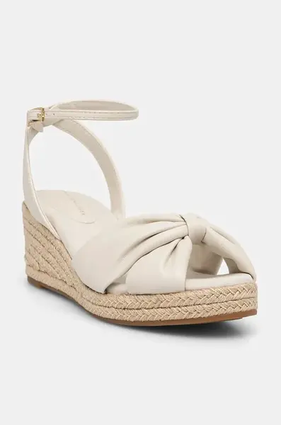 Sandále Tommy Hilfiger TH BOW MID CORK WEDGE