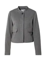 MORE & MORE Blejzer  medová / sivá melírovaná