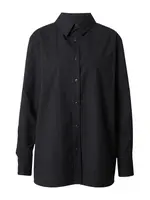 ABOUT YOU x Toni Garrn Blúzka 'Amanda'  tmavomodrá