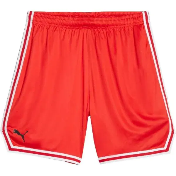 Puma HOOPS TEAM GAME SHORT Basketbalové trenky, červená, velikost