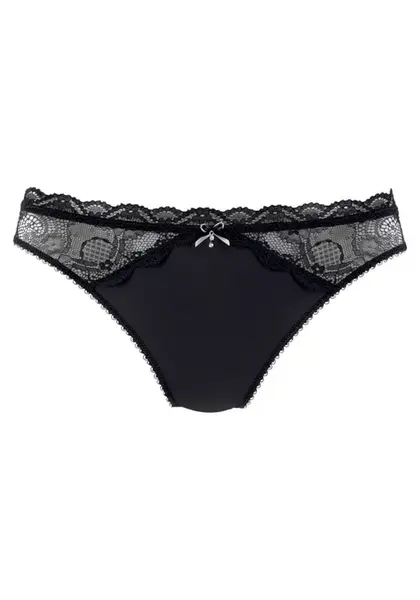 LASCANA Nohavičky  čierna