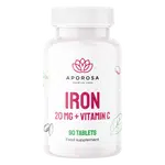 APOROSA Železo 20 mg a vitamin C 90 tablet