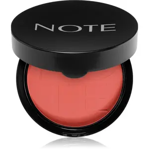 Note Cosmetique Baked Blusher kompaktní tvářenka odstín 06 Hot Rose 10 g