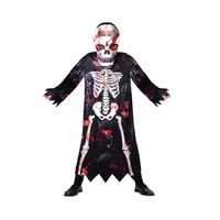 Kostým Kostlivec s maskou klučičí 110/120 cm