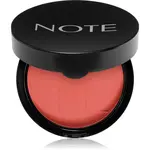 Note Cosmetique Baked Blusher kompaktná lícenka odtieň 06 Hot Rose 10 g