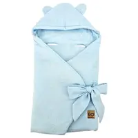 EKO Vak na spanie do autosedačky mušelínový Blue 110x100 cm