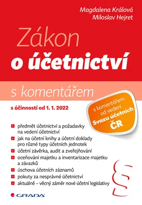 E-kniha: Zákon o účetnictví 2022 - s komentářem od Králová Magdalena