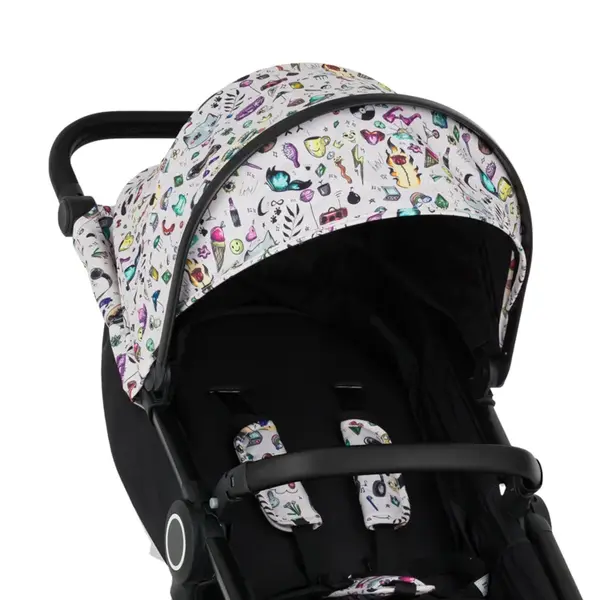 PETITE&MARS Strieška na kočík Street+/Street2 Limited 100 Tattoo