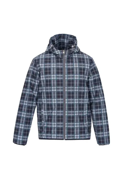 MO Prechodná bunda  modrá / sivá