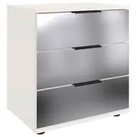 MID.YOU NOČNÍ STOLEK, bílá, 52/58/38 cm