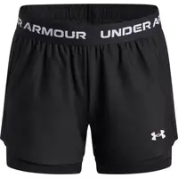 Under Armour TECH PLAY UP 2N1 SHORT Dievčenské šortky, čierna, veľkosť M