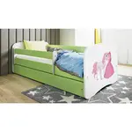 MID.YOU POSTEL PRO DĚTI A MLÁDEŽ 80/160 cm, zelená, bílá