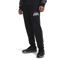 Under Armour RIVAL FLEECE COLORBLOCK Pánské tepláky, černá, velikost