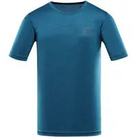 ALPINE PRO BASIK Pánské sportovní triko, modrá, velikost