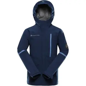 ALPINE PRO ZARRO 3 Dětská bunda s membránou, tmavě modrá, velikost 164-170