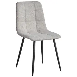 Stylife ŽIDLE, černá, šedohnědá